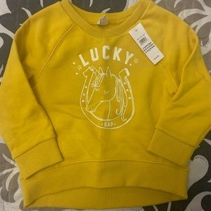 Gap toddler girls asymmetrical crew size 2t